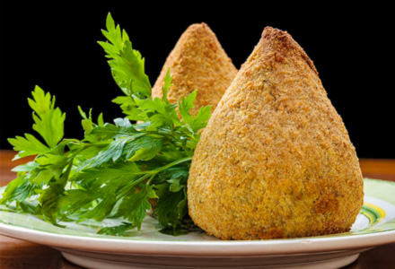 Receita coxinha fit